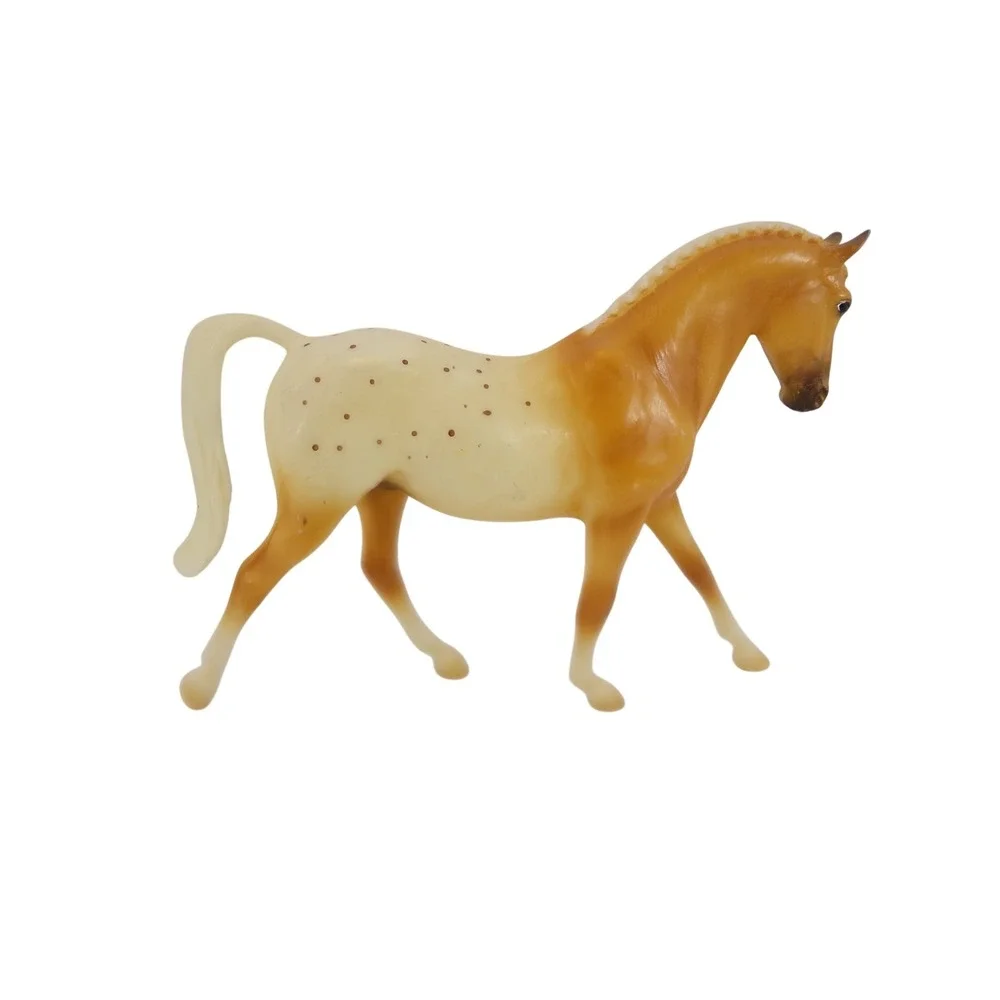 Horse Figure Dun Appaloosa Excellent Braided‎ Mane Walking